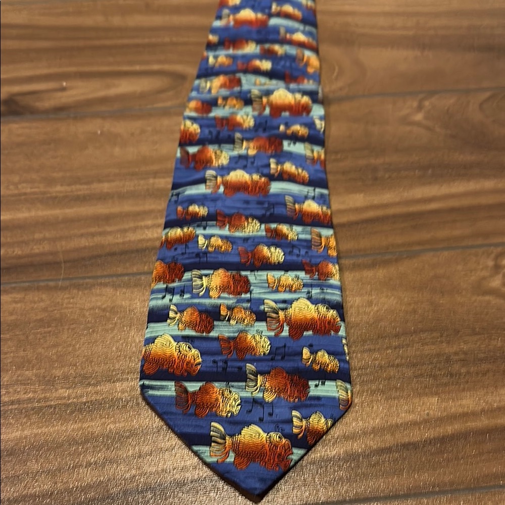 J Garcia goldfish tie.